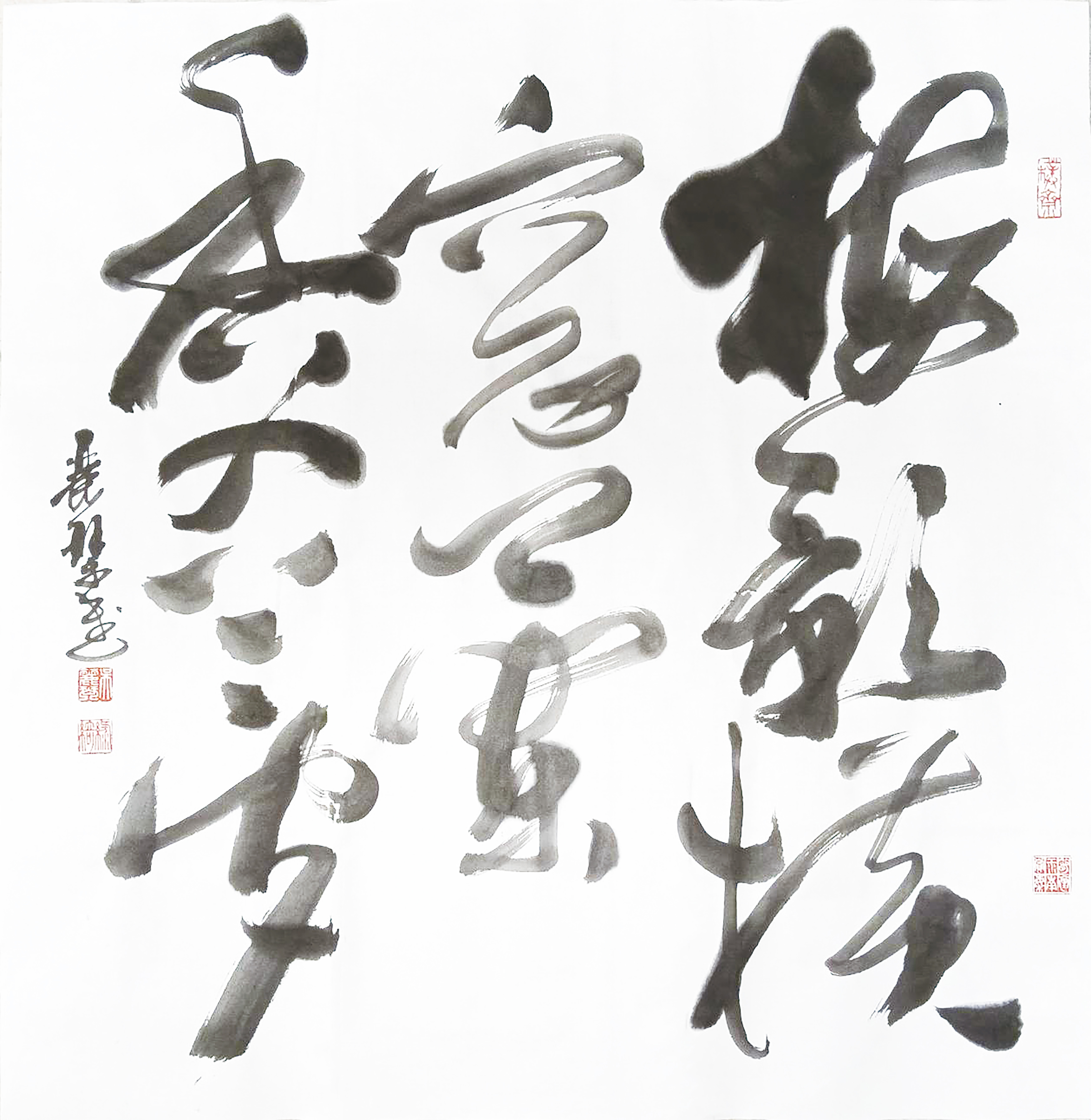 文化開傳圖檔-指導老師吳麗琴作品，釋文「梅影橫窗蘭香入夢」.jpg