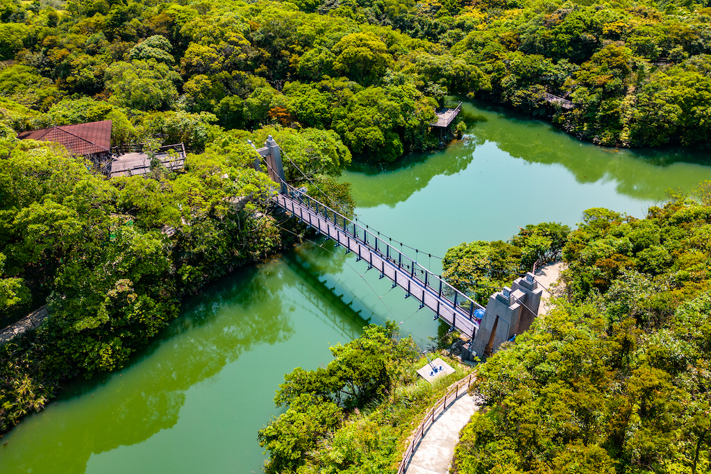 情人湖公園全景